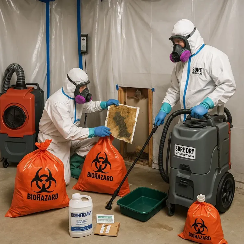 Contaminated Water Handling Protocols process in Mazomanie, WI